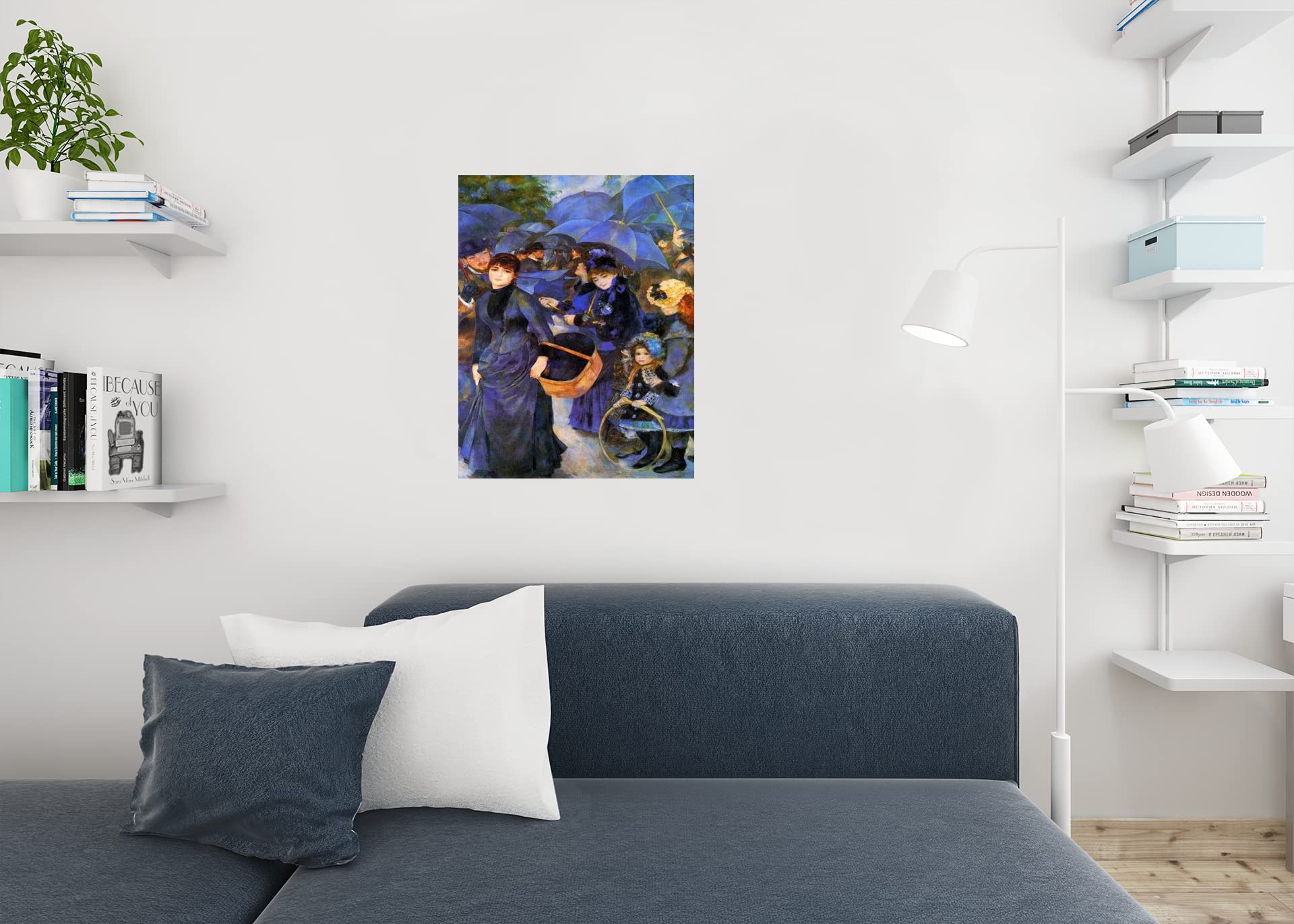 Amazon.co.jp: ピエール・オーギュスト・ルノワール 「傘」印象派絵画